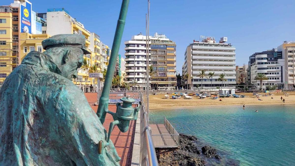 Apartamento Con Balcon En La Playa De Las Canteras Λας Πάλμας ντε Γκραν Κανάρια Εξωτερικό φωτογραφία